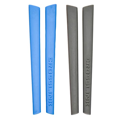 Manchons silicone Oakleys Crosslink Pitch kit caoutchouc bleu gris
