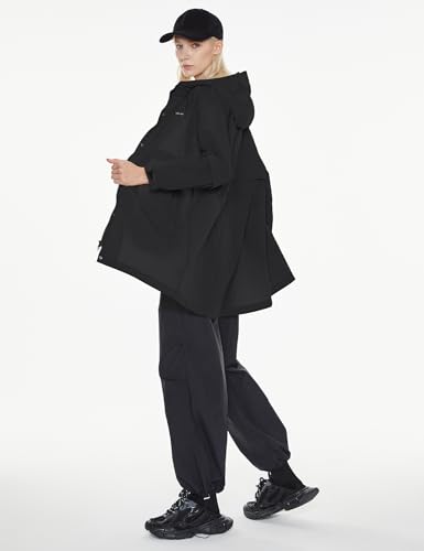 Orolay Women's Lightweight Rain Jacket Casual Hooded Outdoor Windbreaker Water-Resistant Active Outwear with Pockets4