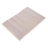 Milisten Pegatinas de Piso de simulación Falso Tablón Modelo muñecas Laminado con Pisos de Mini Casas Mini Tablas del Piso de la casa Mini Suelo de simulación Etiqueta engomada Gris Claro