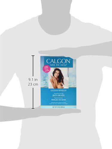 Calgon Ultra-Moisturizing Bath Beads, Ocean Breeze, 30 Ounce #TOP3