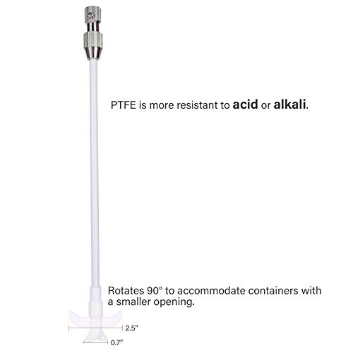 Vonoya Electric Overhead Stirrer, Digital Auto Stirrer With Time Setting & Speed Adjusting, 0-3000 Rpm, Adjustable Height Mechanical Mixer With Stirring Rod, Home Lab Homebrew Industrial Stirrer #TOP5