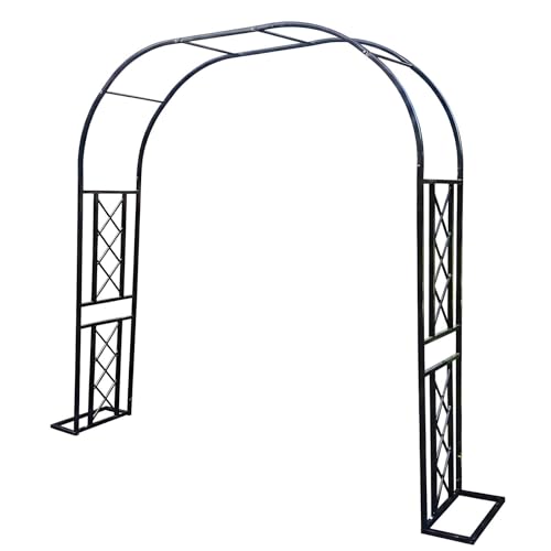 Pergola et arche de mariage en métal robuste comme base de décorat