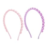 NIYANGLE 2stücke Haarschmuck Für Damen Komfortable Wasch-stirnbänder Für Make-up Und Hautpflege Leicht Und Langlebig Passend Für Haartypen