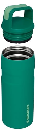 Image of Stanley IceFlow Cap and Carry Water Bottle | Wide Mouth Twist Lid | Lightweight & Leakproof for Travel & Sports | Insulated Stainless Steel | BPA-Free