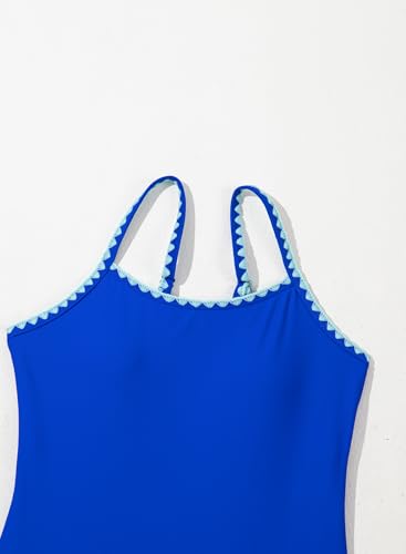 blibean Girls Swimsuits One Piece Bathing Suit with Bra Pads Size 6-15 Years4