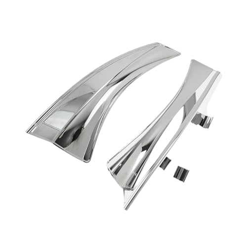 Deflector de aire cromado para chasis de Victory 2010-2016 y abrazadera de escape