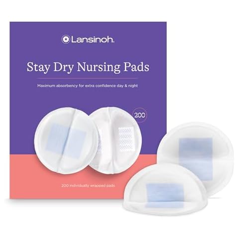 Lansinoh Stay Dry Disposable Nursing Pads Cover