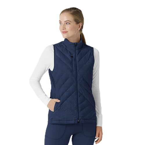 WINK Women's Quilted Scrub Vest