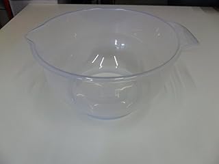 UK.PLASTICS 3.5 Litre 23cm Plastic Rigid Jug Kitchen Cake Mixing Bowl