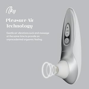 Womanizer Pro40 Succionador de clítoris - Estimulador de clítoris femenino con 6 niveles de intensidad - Succionador mujer sumergible - Vibrador recargable para mujeres y para parejas
