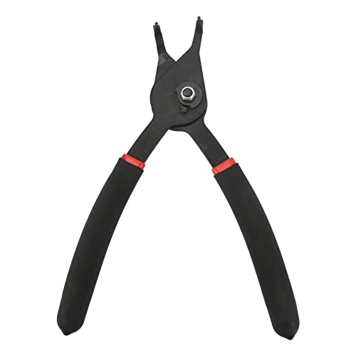 12 Pcs Snap Ring Pliers, Straight Bent C Clip Pliers Lock Ring Pliers, Heavy Duty 8 Inch Internal External Circlip Pliers, Adjustable, High Efficiency, for Auto Repair (90°)
