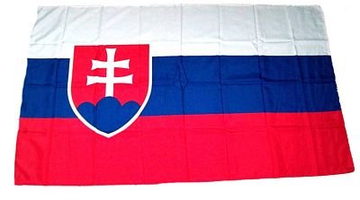 Fahne Stockflagge Slowakei NEU 30 x 45 cm Flagge