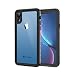 Produktbild Lanhiem für iPhone XR Hülle, [IP68 Zertifiziert Wasserdicht] 360 Grad Handyhülle, Stoßfest Staubdicht und Schneefest Unterwasser Outdoor Schutzhülle mit Eingebautem Displayschutz, Schwarz+Grau