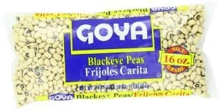 Goya Blackeye Peas bolsa de 16 onzas (3 bolsas de 48 onzas en total)