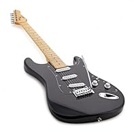OUTSTANDNG FEEL: The LA Select Full Size Electric Guitar offers an exceptional playing experience with a comfortable feel. VERSATILE TONES: Equipped with three single-coil alnico pickups and a five-way switch, this guitar provides a wide range of ton...