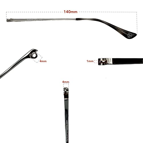 Branches RB3579N compatibles de rechange pour lunettes de soleil de style moderne - 2