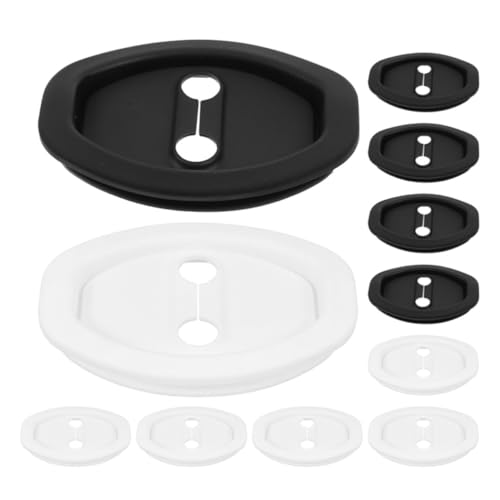 Protector de pestillo de puerta de automóvil en silicona de alta densidad, pack de 16 piezas