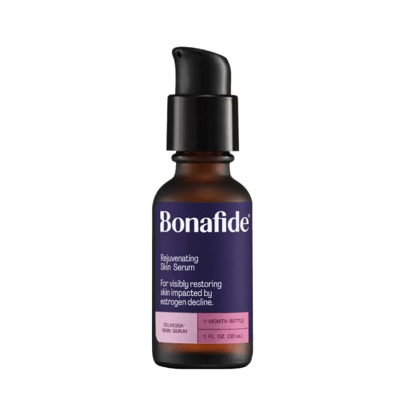 Silvessa Hydrating Daily Skin Serum – Hormone-Free, Drug-Free Support for Skin During Menopause – 30 Day Supply (1 fl oz)