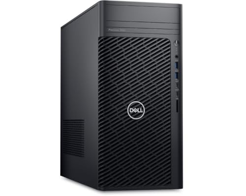 Image of Dell Precision 3680 Tower Workstation (Intel Core i7-14700 14th Gen, 16GB DDR5, 1TB SSD, NVIDIA T1000 4GB GDDR6, Win 11 Pro, DVD-RW, Wired Keyboard & Mouse, 3Y NBD Warranty)