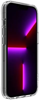 Belkin Funda Protectora Transparente con MagSafe para iPhone 13 Pro – Revestimiento Antimicrobiano, Resistente a Rayos UV, Imanes Integrados, Bordes Elevados para Cámara