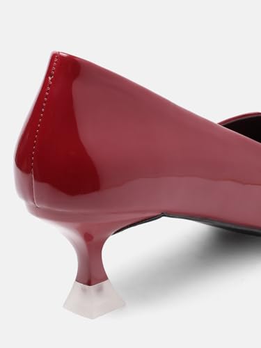 Image of Marc Loire Women's Kitten Heel Pump Shoes for Formal and Office Wear