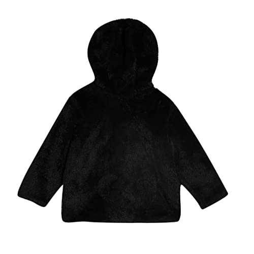 Image of miniklub Infant Boys Lightweight Faux Fur Trim Hooded Jacket