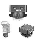 Godox X5F TTL Wireless Flash Trigger für FUJIFILM, 2,4-GHz-Blitzauslöser für iT32 Mini Flash, Hot-Shoe-Trigger mit HSS-Unterstützung, integrierter Batterie & Farbindikator