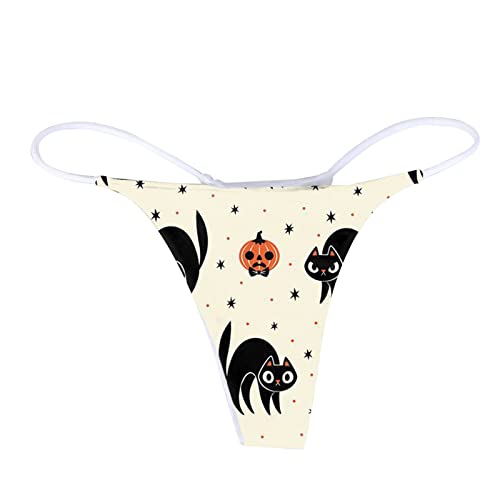 Halloween Panties for Women G String Breathable No Show Bikini Underwear - image 4
