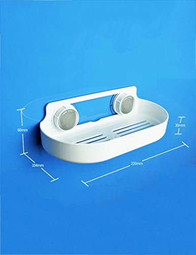 Estante de baño con ventosa fuerte GZ para pared sin taladro