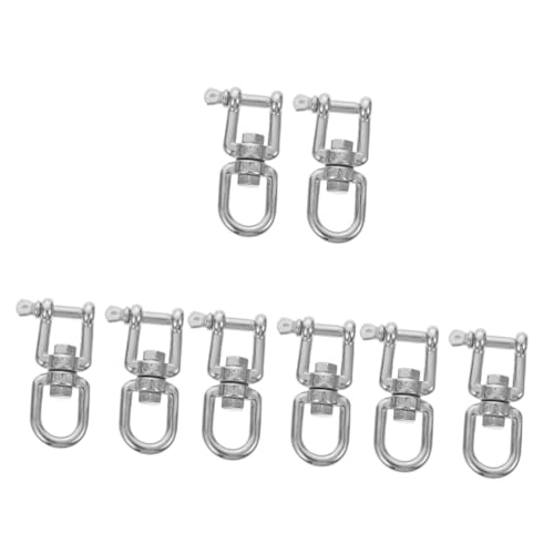 182-1-4 0.25 in. Galvanized Swivel Eye Forged