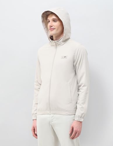 Image of U.S.Polo Association Men's Regular Fit Solid Packable Hood Jacket