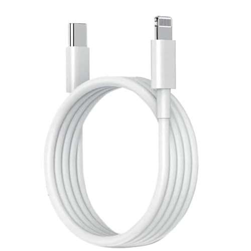 Image of Mudo 20W Original Charger & Cable Compatible With iPhone 14 /14Plus /14Pro /14 Promax 13 /13Pro /13Promax 12 /12Pro /12 /11 /X /Xr Series (Mfi-Certified), White