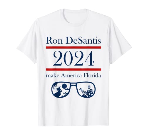 Political Election, Make America Florida Ron Desantis 2024 T-Shirt