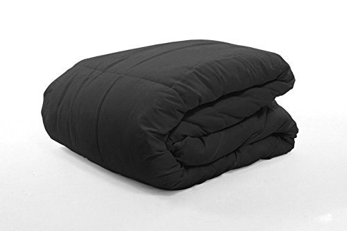 Image of CGK Unlimited Comforter Duvet Insert - Warm, Lightweight & Breathable Twin Size Down Alternative Set - Hotel Quality Bedding - Dust & Spore-Resistant Fibers Ideal for Allergies - Lightweight Duvet