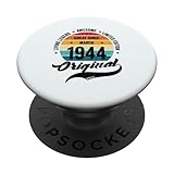 Photo Gallery 80° compleanno retro marzo 1944 vintage compleanno classico popsockets popgrip intercambiabile Photo Gallery 80° compleanno retro marzo 1944 vintage compleanno classico popsockets popgrip intercambiabile