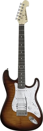 Washburn Sonamaster 6 String Solid-Body Electric Guitar, Right, Sunburst (Sdfsb) #TOP12