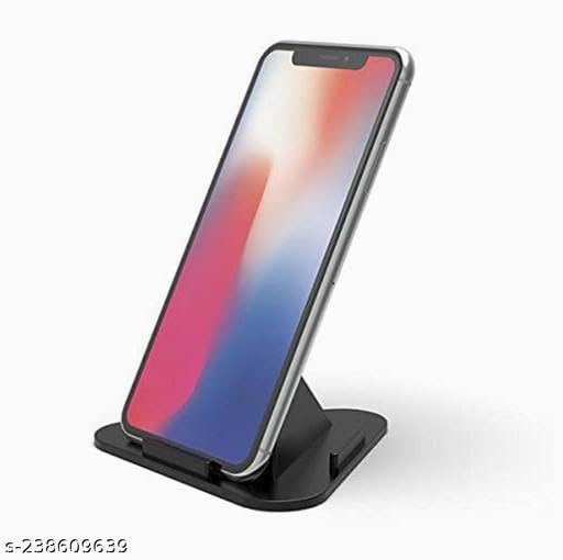 Image of VARNI ADR Portable Three-Sided Triangle Desktop Stand Mobile Paradise Universal Phone Pyramid Shape Holder Desktop Stand (Multi Color) (Pack of 4) Mobile Holder