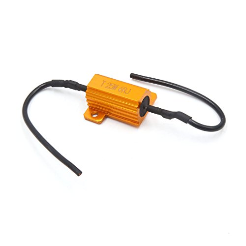 uxcell 2Pcs 25W 6RJ LED Headlight Canbus Decoder miniatura 2