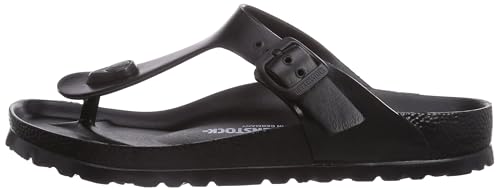 Image of Birkenstock Essentials Unisex Gizeh EVA Sandals, 36 R EU, Black, 5-5.5 Women /3-3.5 Men