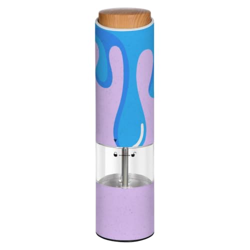 Molinillo de pimienta recargable a batería con grosor ajustable y luz LED integrada 2