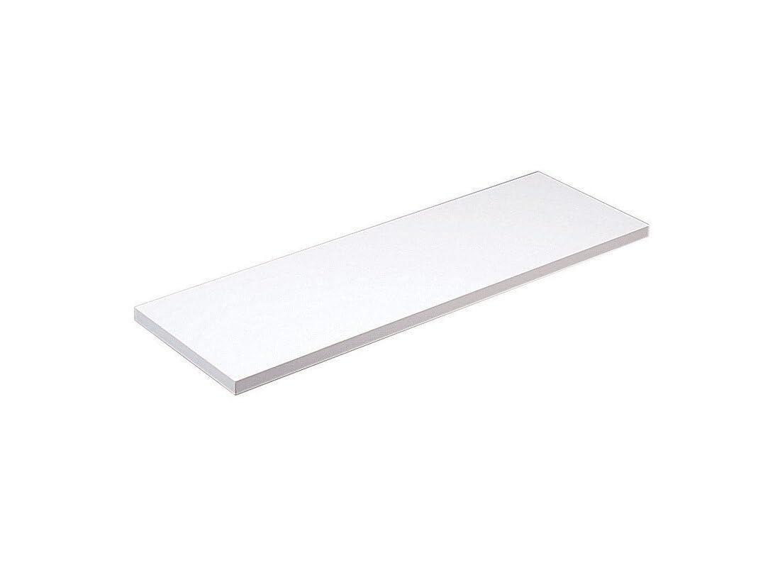 Knape & Vogt All-Purpose White Laminate Shelf