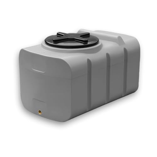 Varile 180L Trinkwassertank | BPA-Frei | integriertes 3/4\" Messinggewinde | Made in EU | Lebensmittelgeeignet (Grau) Varile 180L Trinkwassertank | BPA-Frei | integriertes 3/4\" Messinggewinde | Made in EU | Lebensmittelgeeignet (Grau)