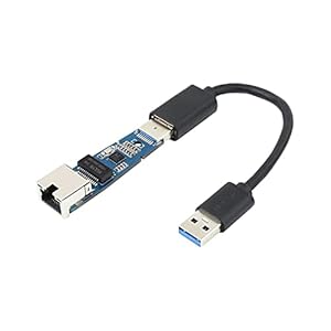 USB 3.2 Gen1 to RJ45 Gigabit Ethernet Converter, No Need Driver,Plug and Play,Multi Systems Compatibility