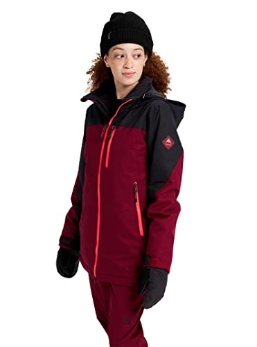 Amazon.com : Burton Women's Lelah Jacket, True Black/Mulled Berry