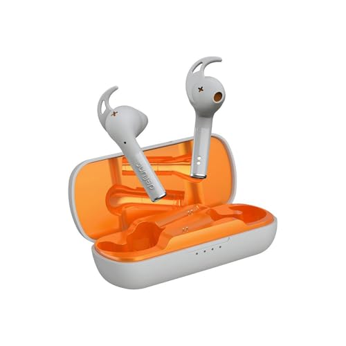 Écouteurs True Wireless True Sport Defunc gris orange pour courir en musique