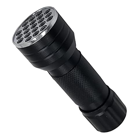 Sold_By_Cheapnwork UV Flashlight 21 LED Ultraviolet for Dog Cat Urine, Dry Stains, Bed Bug Detector, Odor Eliminator Cover