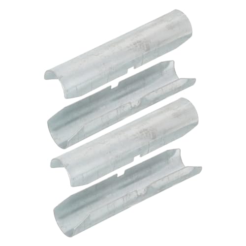 BESTYASH 4pcs Heavy Duty Curtain Rod Connectors Easy Installation Window Curtain Joints for Rods Sturdy and Reliable Bracket for Homes Offices and Hotels