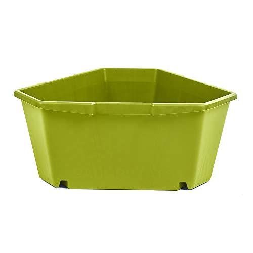 Paul Potato Starter Etage Kartoffelturm - stapelbar - Hochbeet/Pflanzgefäß/Blumentopf für Balkon, Garten und Terrasse (1 Etagen, Grün) Cover