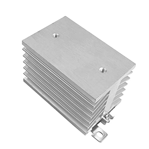 Dissipateur thermique SSR pour Rail Din 60A 80A D-74 en aluminium monophasé