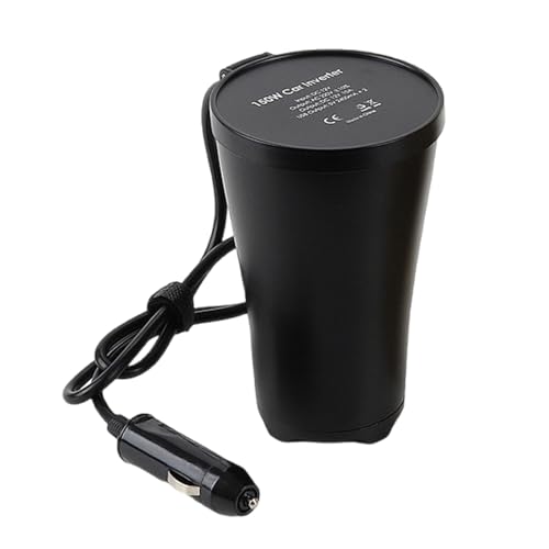 Ywmsfl 150 W Auto Inversor Doble Puerto USB DC 12 V AC220 V Convertidor de potencia Adaptador de carga para portátil y electrónica